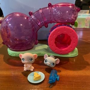 RARE Littlest Pet Shop Merry Mice - Complete Set, Like New
